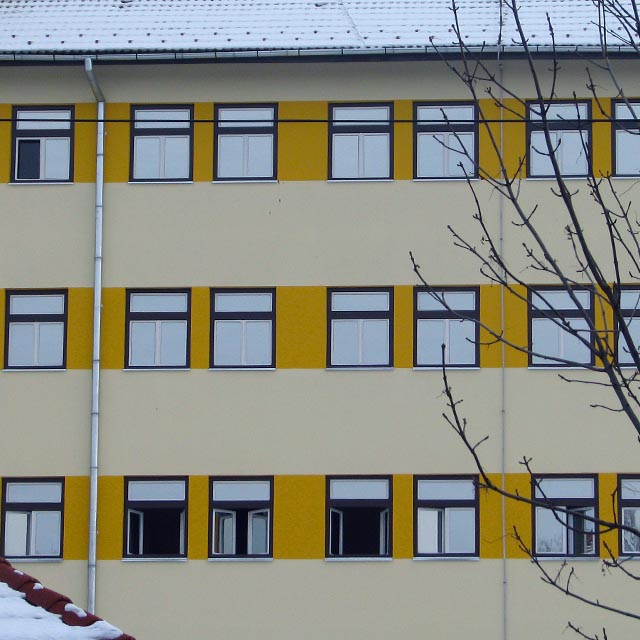 Înfoliere geamuri Spitalul Municipal Gheorgheni